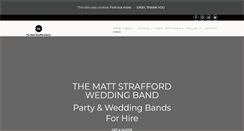 Desktop Screenshot of mandrweddingband.co.uk